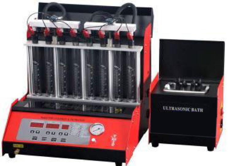 INJECTOR CLEANERS AND TESTERS FUEL INJECTOR CLEANER AND TESTER 8