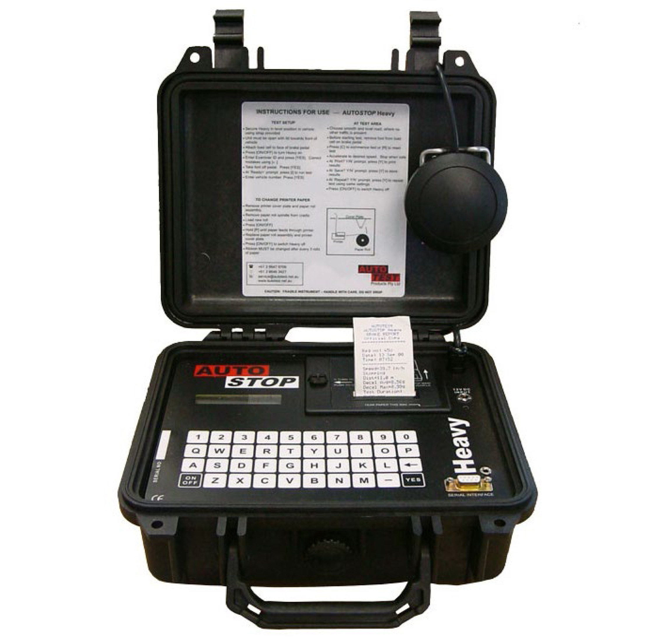 Accessories AUTOSTOP BRAKE TESTER DECELEROMETER FOR CARS, COMMERCIAL