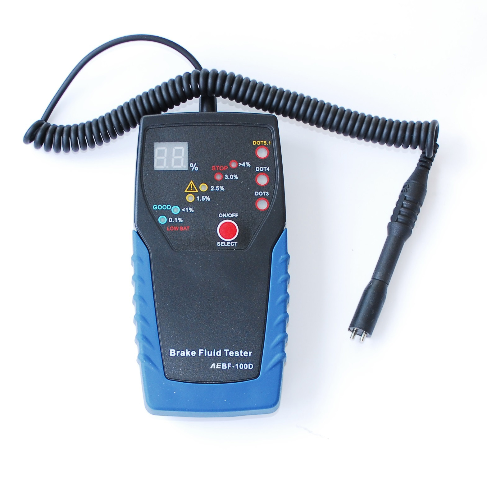 Accessories Brake Fluid Tester with Digit Display Model AEBF100D