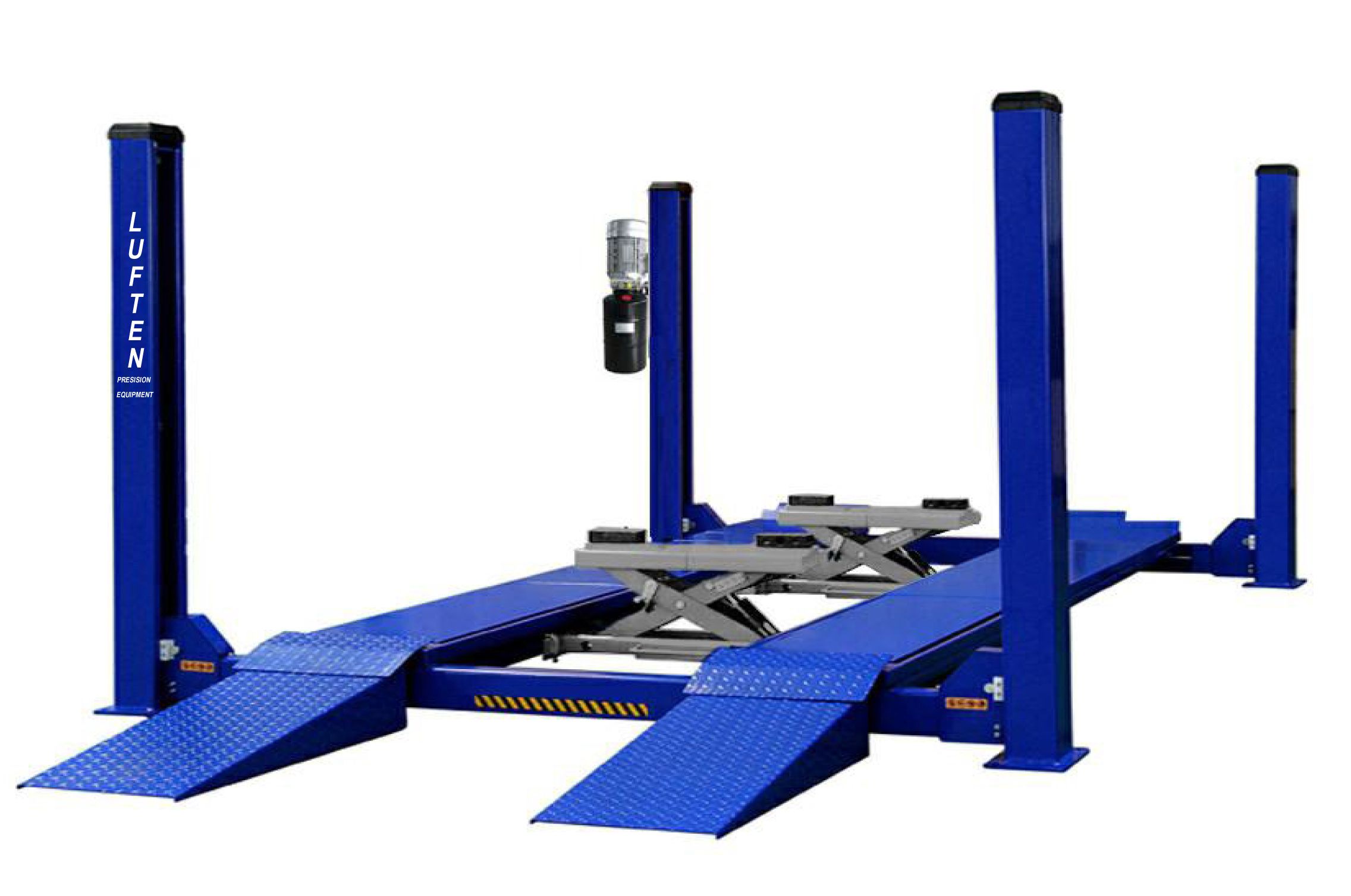 Lifts and Hoists 4 POST 6 TONNE CARAVAN AND RV WHEEL ALIGNER LIFT